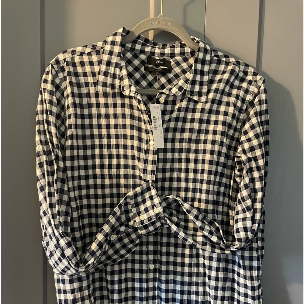 J. Crew Woman’s Check Shirt